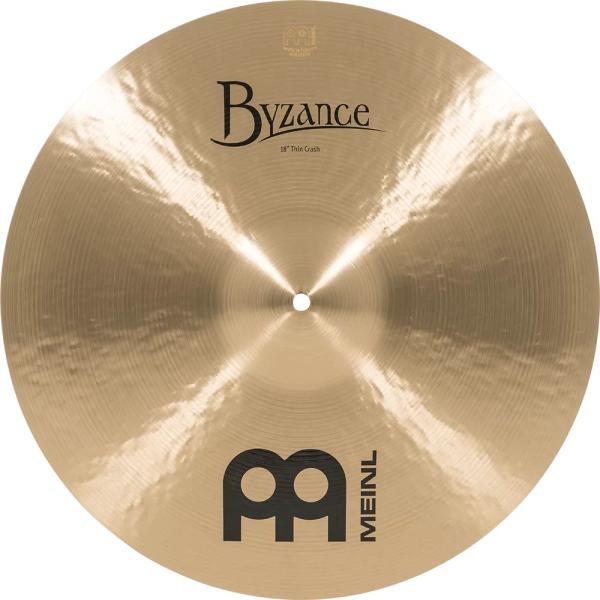 MEINL Cymbals クラッシュシンバル Byzance Traditional シリーズ 18" Thin B18TC〔マイネル シンバル ドラム〕