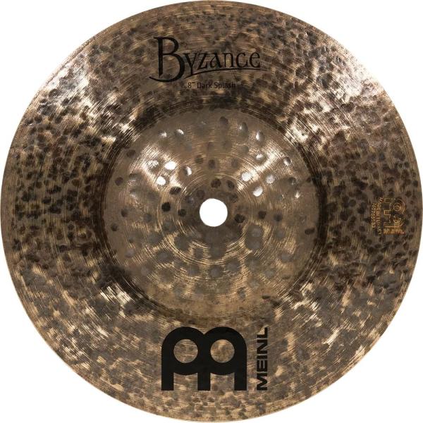 MEINL Cymbals スプラッシュシンバル Byzance Dark シリーズ 8" B8DAS〔マイネル シンバル ドラム〕