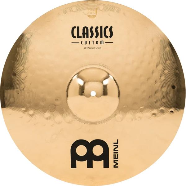 MEINL Cymbals クラッシュシンバル Classics Custom シリーズ 18" Medium CC18MC-B〔 マイネル クラッシュ シンバル ドラム 〕
