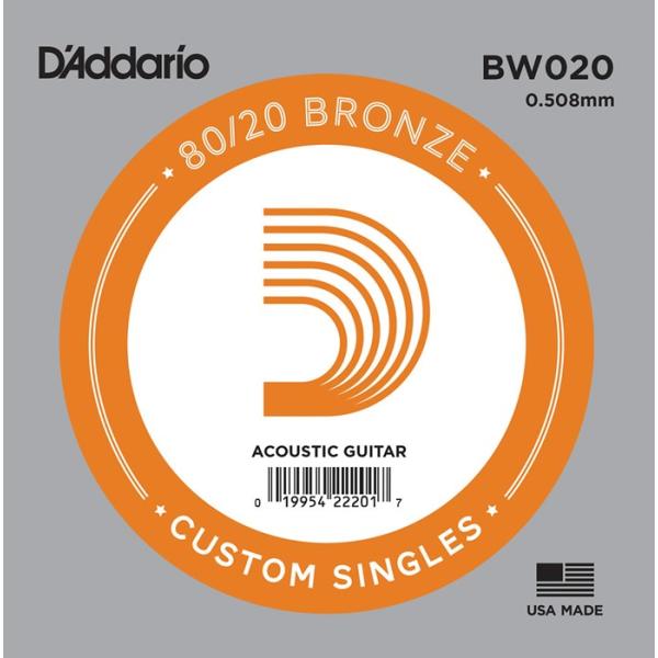 D'Addario AR[XeBbNM^[ o 5{Zbg BW020  80/20 Bronzekdaddario ARM bw020lk䂤pPbgΉl
