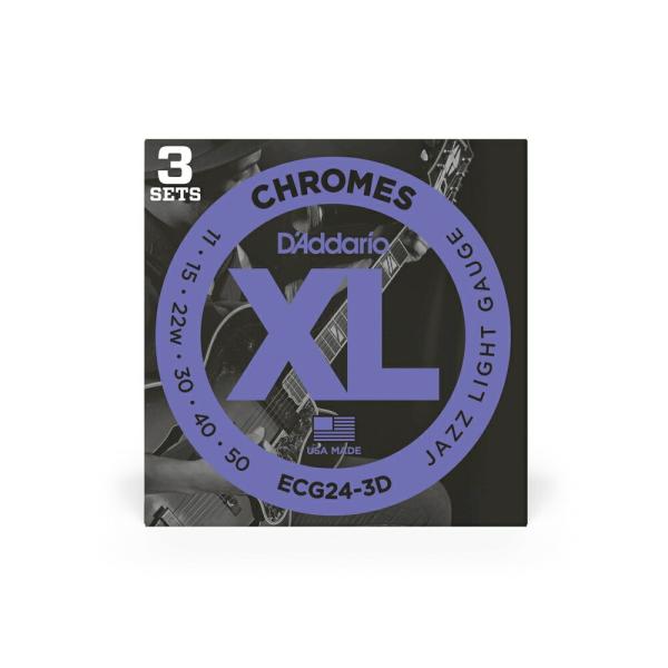 D'Addario __I GLM^[ tbgEh Jazz Light .011-.050 ECG24-3D 3setpbNkdaddario __I GLl