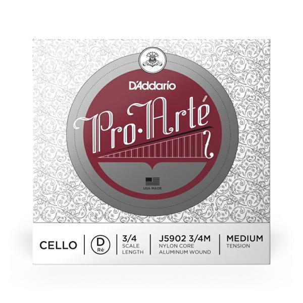 D'Addario �`�F���� J5902 3/4M PROARTE D�� �o���� 3/4�X�P�[�� �~�f�B�A���e���V�����kdaddario �_�_���I�l�k�䂤�p�P�b�g�Ή��l��