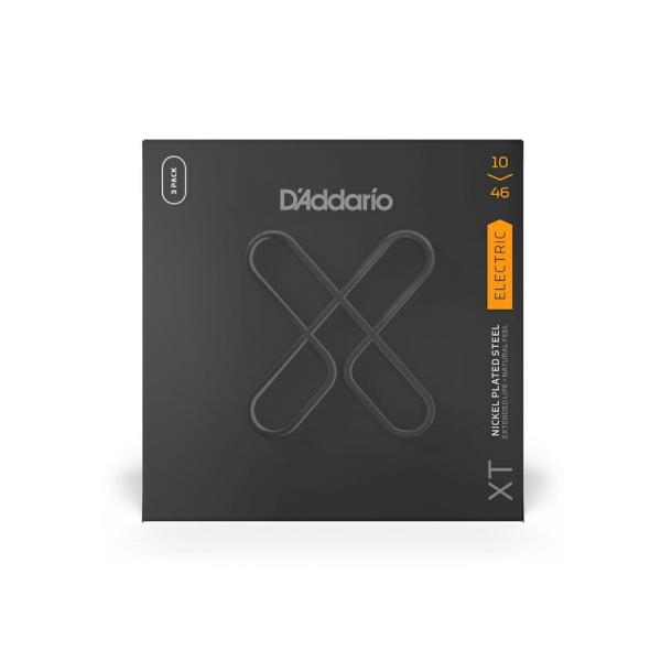 D'Addario �_�_���I �G���L�M�^�[�� XT �R�[�e�B���O�� Regular Light .010-.046 XTE1046-3P 3�Z�b�g�p�b�N�k�䂤�p�P�b�g�Ή��l��