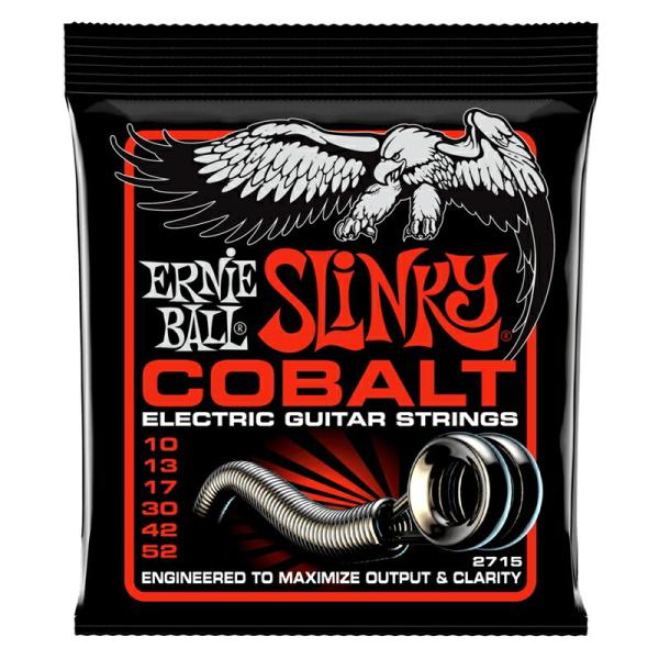 ERNIE BALL GLM^[ #2715 Rog Skinny Top Heavy Bottom SlinkykQ[W: .010/.013/.017/.030/.042/.052lk䂤pPbgΉl