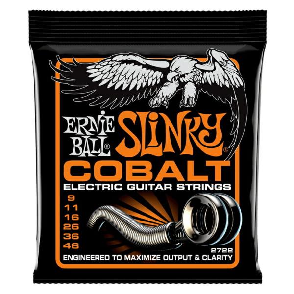ERNIE BALL GLM^[ #2722 Rog Hybrid SlinkykQ[W: .009/.011/.016/.026/.036/.046lkA[j[{[lk䂤pPbgΉl