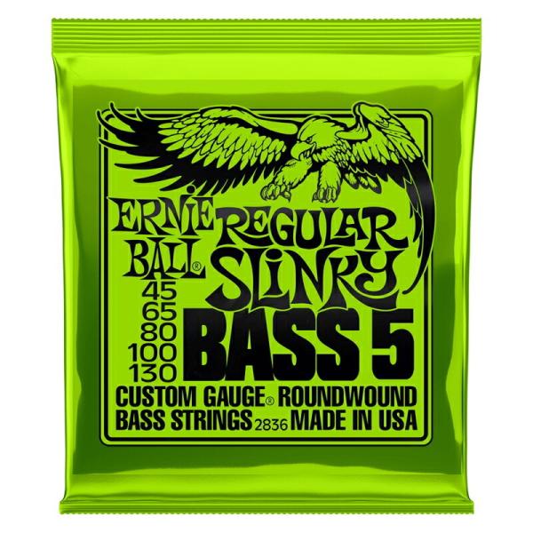 ERNIE BALL x[X #2836 jbPEh Regular Slinky 5kQ[W: .045/.065/.080/.100/.130lkA[j[{[lk䂤pPbgΉl