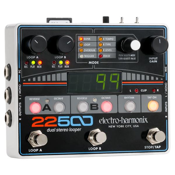 『今だけピック10枚セット付き』22500 デュアル ステレオ ルーパー〔Electro-Harmonix/EHX/エレクトロ・ハーモニクス/エレハモ〕〔エフェクター〕