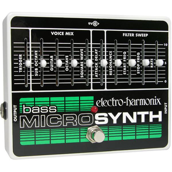 『今だけピック10枚セット付き』Bass Micro Synthesizer〔ベースマイクロシンセサイザー〕ベース・シンセサイザー〔EHX/エレクトロ・ハーモニクス/エレハモ〕
