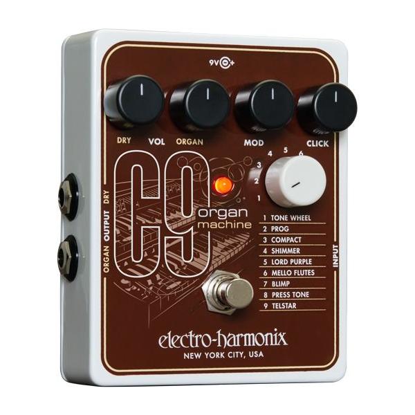 『今だけピック10枚セット付き』C9 Organ Machine〔オルガンマシーン〕〔Electro-Harmonix/EHX/エレクトロ・ハーモニクス/エレハモ〕〔エフェクター〕