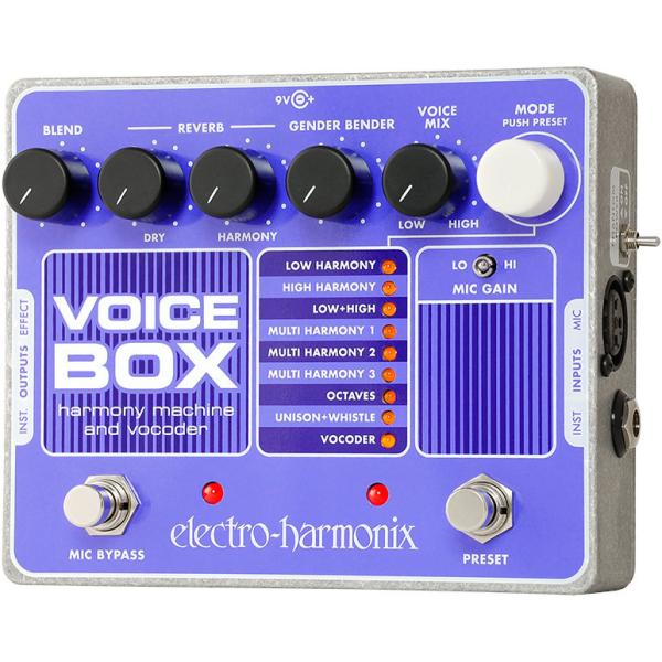 『今だけピック10枚セット付き』Voice Box〔ボイスボックス〕ボコーダー〔Electro-Harmonix/EHX/エレクトロ・ハーモニクス/エレハモ〕