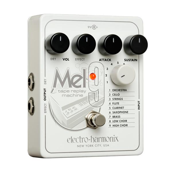 『今だけピック10枚セット付き』MEL9 Tape Replay Machine〔メルナイン〕〔Electro-Harmonix/EHX/エレクトロ・ハーモニクス/エレハモ〕〔エフェクター〕