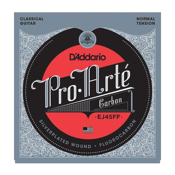 D'Addario __I NVbNM^[ EJ45FF Pro-Arte Carbon Dynacore Basses Normal Tensionkdaddario EJ-45FFlk䂤pPbgΉl