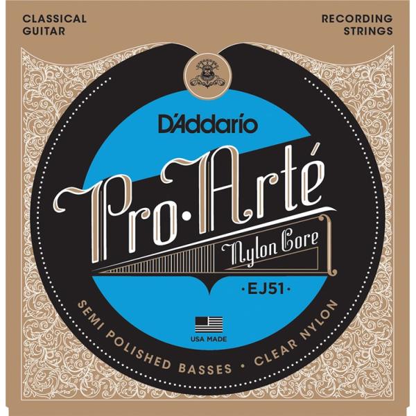 D'Addario �_�_���I �N���V�b�N�M�^�[�� EJ51 "Pro�EArte Classical Guitar"�kdaddario EJ-51�l�k�䂤�p�P�b�g�Ή��l��