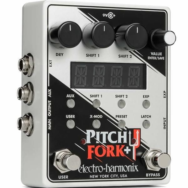 『今だけピック10枚セット付き』Pitch Fork+〔ピッチフォークプラス〕ピッチシフター〔Electro-Harmonix/EHX/エレハモ〕〔エフェクター〕