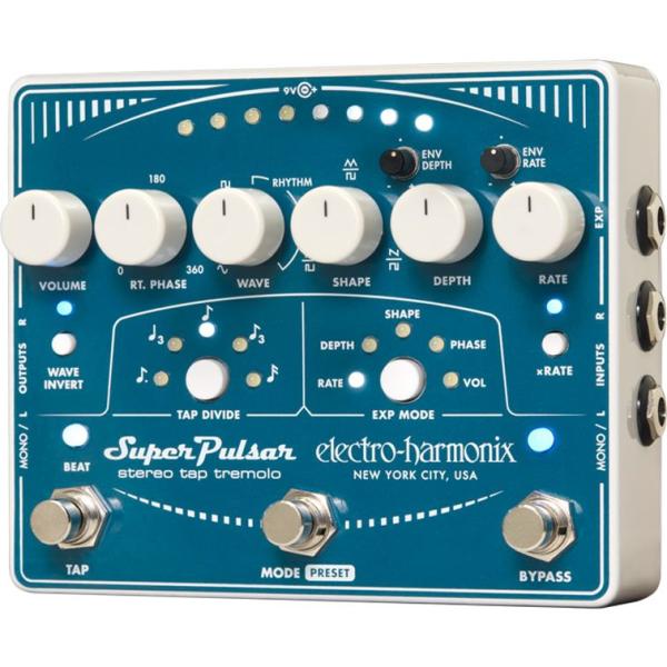 『今だけピック10枚セット付き』Super Pulsar〔スーパーパルサー〕トレモロ〔Electro-Harmonix/EHX/エレクトロ・ハーモニクス/エレハモ〕