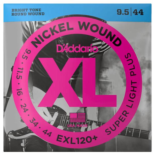 タグ付未使用 10枚セット　120 D'Addario（ダダリオ） エレキギター弦 Super Light Plus EXL120+