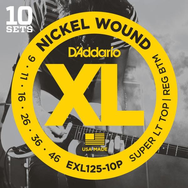 D'Addario __I GLM^[ SL.Top/RB EXL125-10P 10ZbgpbNkjbP GL EXL-125-10P daddariol