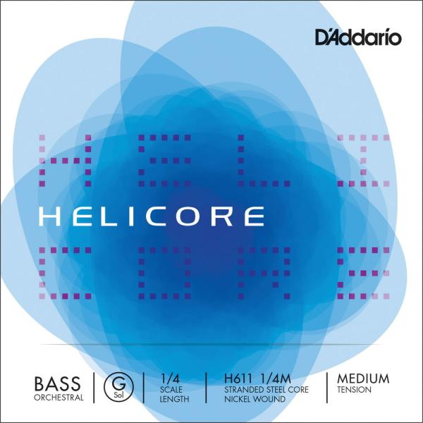 D'Addario Ebhx[X H611 1/4M Helicore Orchestral Bass Strings / G-MEDko/~fBAlk__I RgoXlk䂤pPbgΉl