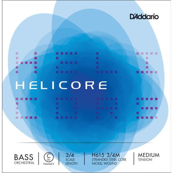 D'Addario Ebhx[X H615 3/4M Helicore Orchestral Bass Strings /  C -MEDko/~fBAlkdaddario RgoXlk䂤pPbgΉl