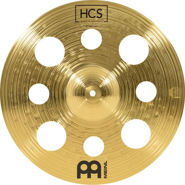 MEINL Cymbals クラッシュシンバル HCS シリーズ  16" Trash Crash HCS16TRC 〔 マイネル トラッシュクラッシュ シンバル 16インチ ドイツ製 M63ブラス合金 〕