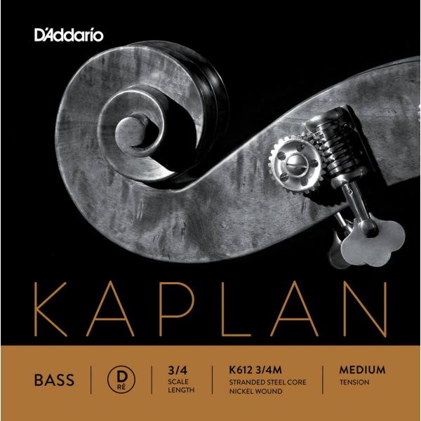 D'Addario �E�b�h�x�[�X�� K612 3/4M Kaplan Double Bass Strings / D-MED�k�o����/�~�f�B�A���l�k�_�_���I daddario �R���g���o�X�l�k�䂤�p�P�b�g�Ή��l��