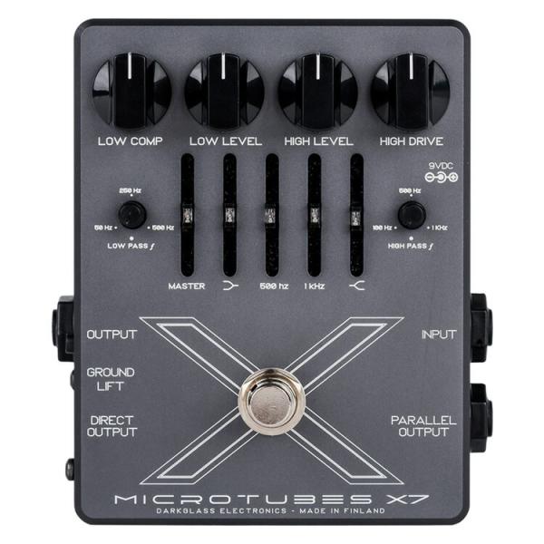 Darkglass Electronics プリアンプ/ディストーション Microtubes X7〔ベース用エフェクター ダークグラスエレクトロニクス〕＊