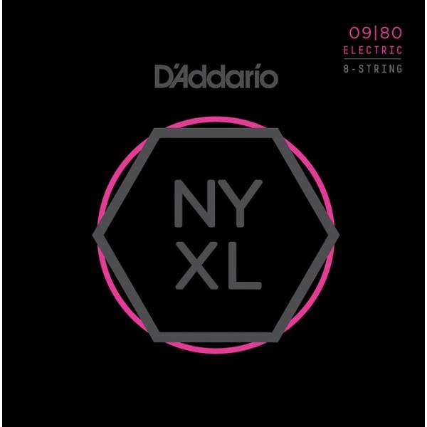 D'Addario __I 8pGLM^[ NYXL0980 Nickel Wound 8-String Super Light 09-80kdaddario NYXL-0980lk䂤pPbgΉl