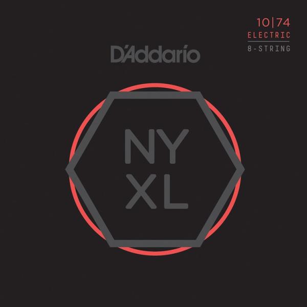 D'Addario __I 8pGLM^[ NYXL1074 Nickel Wound 8-String Light Top / Heavy Bottom 10-74kNYXL-1074lk䂤pPbgΉl