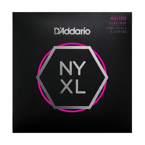 D'Addario __I x[X 5p NYXL45130 "Set Long Scale, Regular Light 5-String"kdaddario NYXL-45130lk䂤pPbgΉl