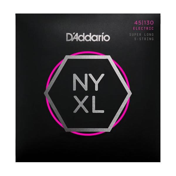 D'Addario __I 5px[X NYXL45130SL "Set Super Long Scale, Regular Light 5-String, 45-130"kdaddario NYXL-45130SLlk䂤pPbgΉl