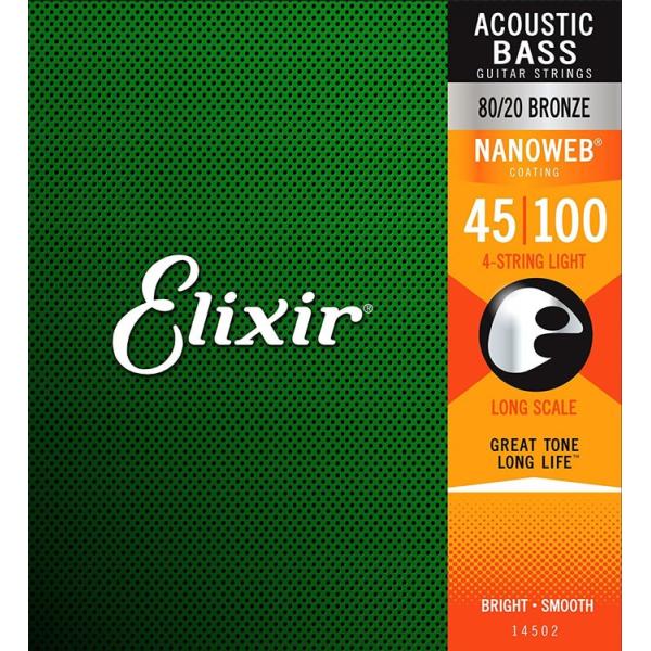 Elixir GNT[ AR[XeBbNx[X imEFu Light/Long Scale #14502k.045-.100lkARx NANOWEBlk䂤pPbgΉl