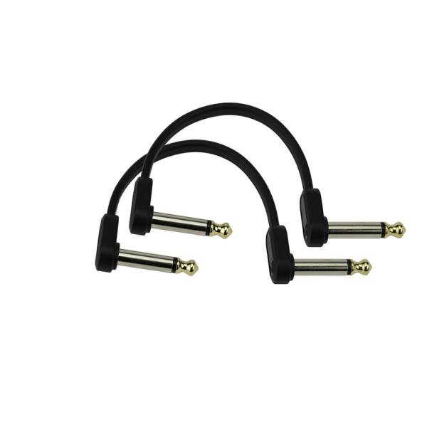 Customシリーズ Flat Patch Cableを使用することで、ペダルボード内のペダル同士の間隔を詰めてペダルボードの省スペース化を可能にします。2層のノイズ除去シールドを備えたOFCコンダクタを採用しており、低静電容量・低ハンドリ...