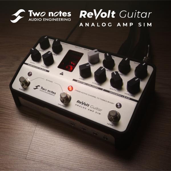美品Two Notes Revolt Guitar保証書期限内 Two Notes Revolt Guitar オールアナログアンプキャビシミュレーター