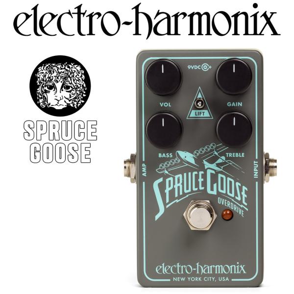 『今だけピック10枚セット付き』Spruce Goose 〔スプルースグース〕 オーバードライブ〔Electro-Harmonix/EHX/エレクトロ・ハーモニクス/エレハモ〕