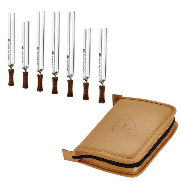 MEINL Sonic Energy  PLANETARY TUNED TUNING FORK - CHAKRA SETk`[jOtH[NE`NZbg P[XtlTF-SET-CHA-7CkTFSETCHA7Cl