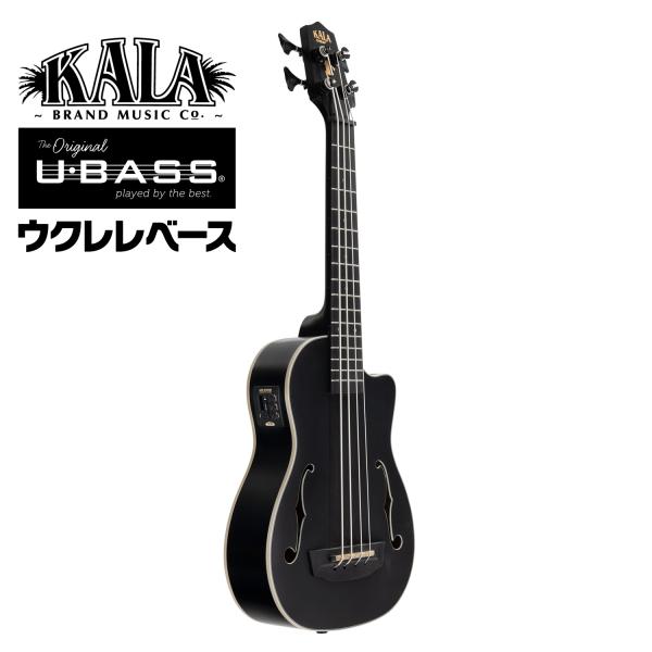 KALA ウクレレ ベース U-BASS Journeyman Black UBASS-JYMN-BK-FS20_06