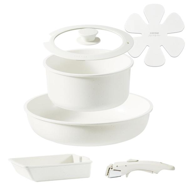 CAROTE カローテ フライパン セット 6点 ガス火・IH対応 PFOA