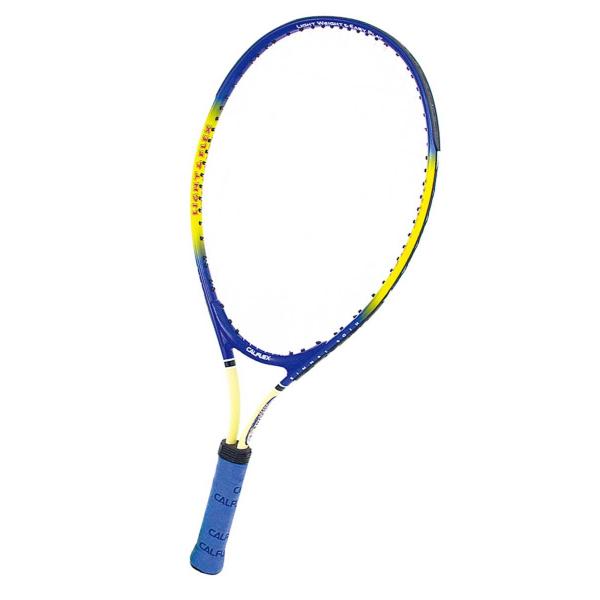 CALFLEX カルフレックス テニス ラケット 硬式 ジュニア 子供 キッズ テニスラケット ケース付き ガット張り上げ済み 23インチ 7〜10歳 CAL-23 :cal-23-3bl:サクライ貿易 !店 通販 サクライ SAKURAI JR用 23インチ SNNOPY 硬式テニスラケット SN−105 SN105