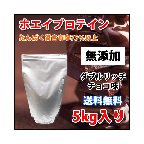 ファイトクラブ ホエイプロテイン 5kg ダブルリッチチョコレート味 大容量 おいしい 無添加 人工甘味料不使用 国産 筋トレ 減量 箱プロ コスパ