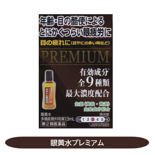 眼黄水 多機能眼科用薬 佐賀製薬 【第2類医薬品】プレミアム 目の疲れ