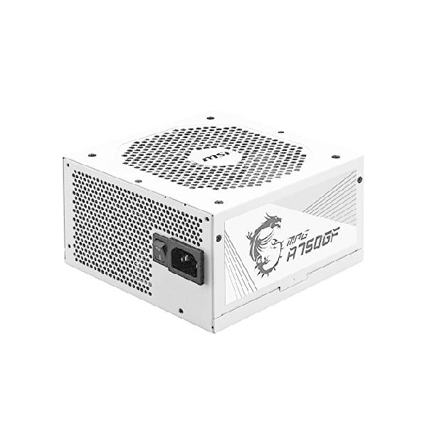 MSI MPG A750GF White Gaming Power Supply - Full Modular - 80 PLUS