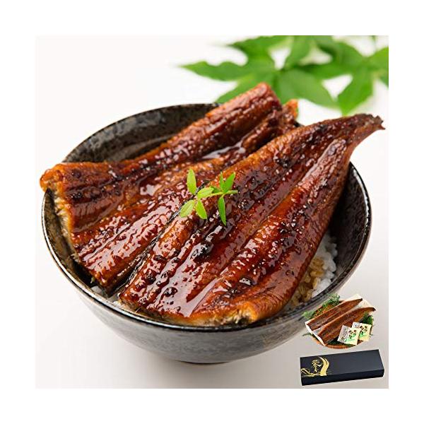 愛名古屋 うなぎ 蒲焼 国産 一色産 冷凍 真空パック ギフトボックス付き