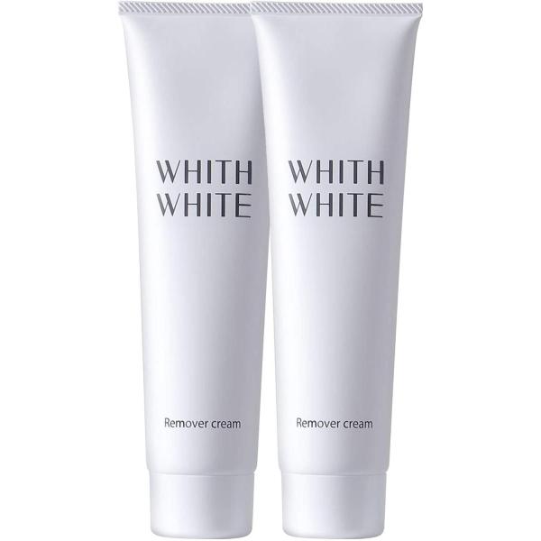 除毛クリーム 医薬部外品 【 陰部 使用可能 】 150g&times;2本 セット WHITH WHITE