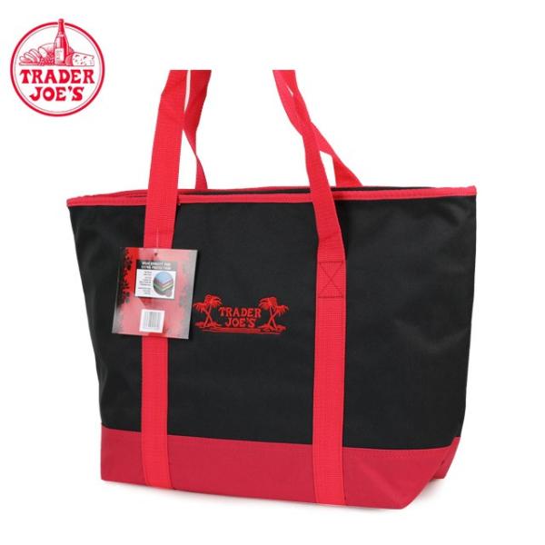 Trader Joe S トレーダー ジョーズ One Size 送料無料 エコバッグ Eco クーラーバッグ エコバッグ ジップトップ ブラック レッド メンズ 正規品 Buyee Buyee Japanese Proxy Service Buy From Japan Bot Online