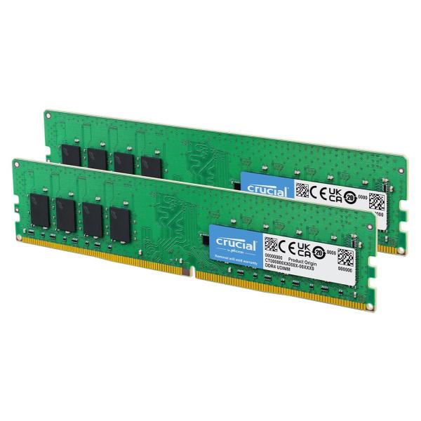 Crucial デスクトップ用増設メモリ 16GB(8GBx2枚) DDR4 2400MT/s