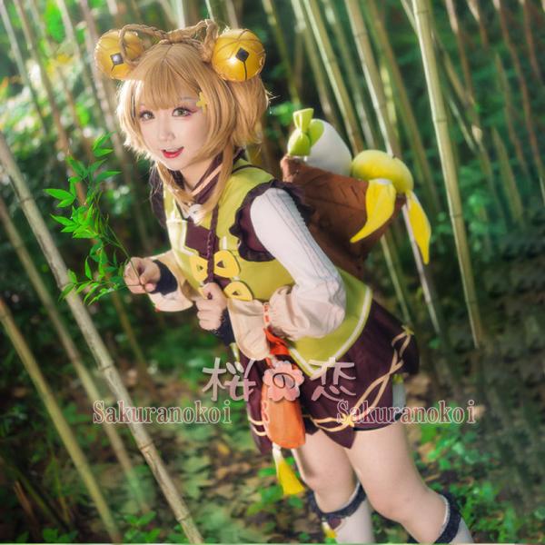 原神 げんしん genshin 瑶瑶 ヨォーヨ コスプレ 衣装 cosplay イベント 