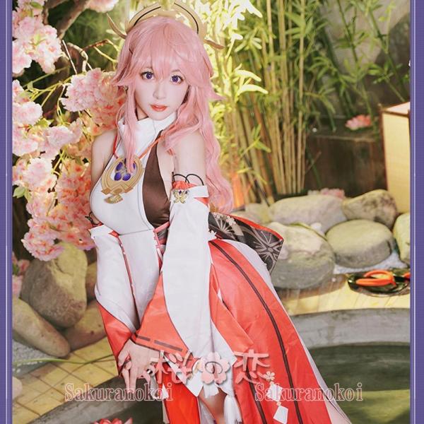 原神 げんしん genshin 稲妻 八重 神子（やえ みこ）Miko Yae コスプレ 