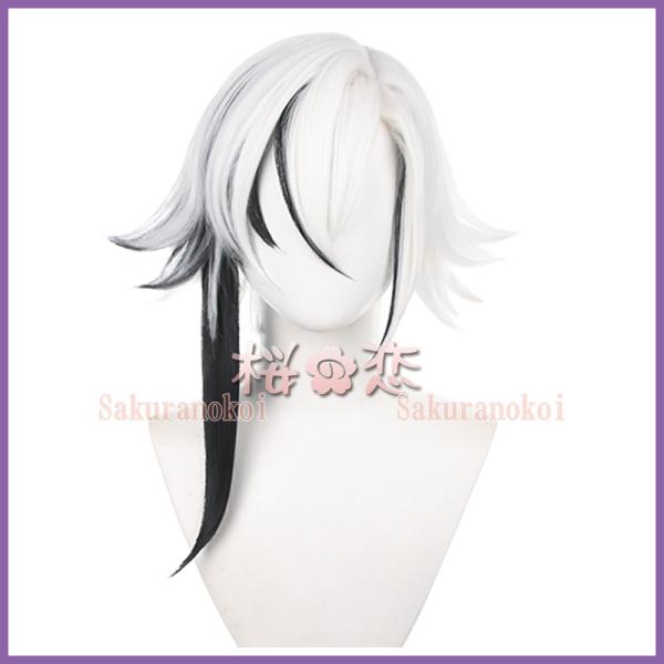 【爆買WEEK P10倍+11倍】原神 げんしん genshin アルレッキーノ コスプレ ウィッグ cosplay イベント パーティー コスチューム 変装 仮装 qw3415