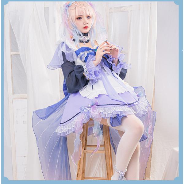 原神 げんしん genshin 稲妻 珊瑚宮 心海 さんごのみや ここみ コスプレ 衣装 cosplay イベント パーティー コスチューム 変装 仮装 uw1535 原神 げんしん genshin 稲妻 珊瑚宮 心海 さんごのみや ここみ メイド