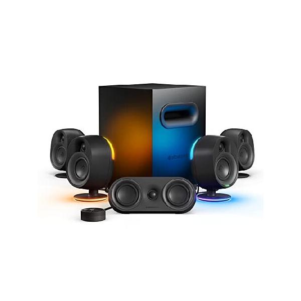 Steeiseries ゲーミングスピーカー Arena9 仕事の時も音を楽しむために、STEELSERIES ARENA 9